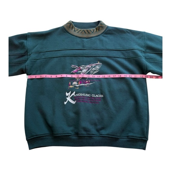 Harry Rosen Vintage Mount Everest Graphic Crewneck Sweatshirt - Size Medium - Picture 9 of 12